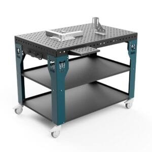 Metalius Mobile Welding Table 1000x600mm